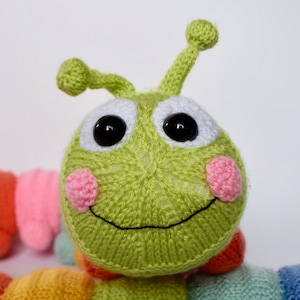 Cuddly Caterpillar Toy Knitting Pattern image 4