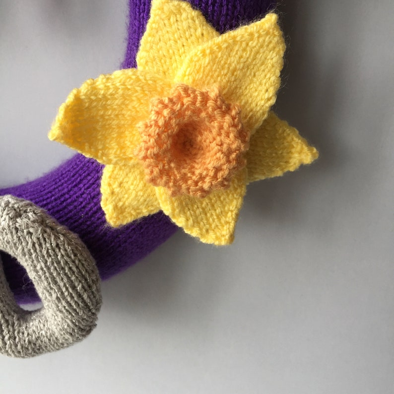 Platinum Jubilee Wreath Knitting Pattern PDF Etsy