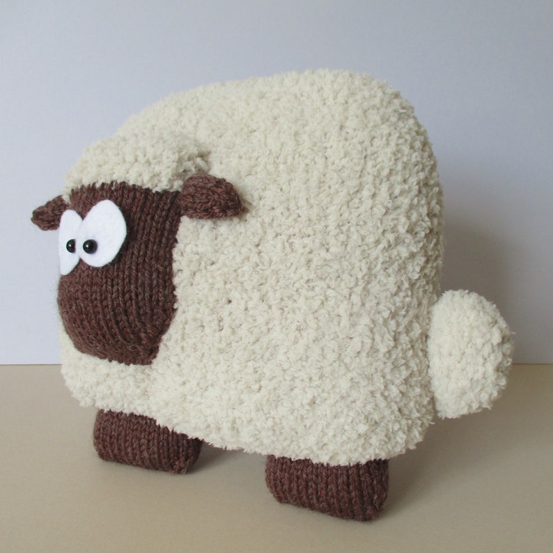 Sheep Cushion Knitting Patterns image 6