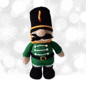 Nutcracker Prince doll knitting pattern