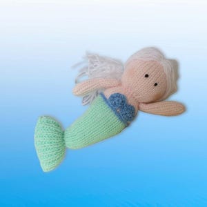 Marina the Mermaid toy knitting patterns