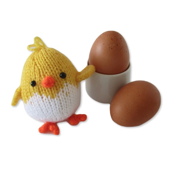 Modèles de tricot de jouets Eggy Chicks