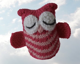 Olive the Owl toy knitting patterns