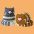 Ginger and Smudge toy cats knitting patterns