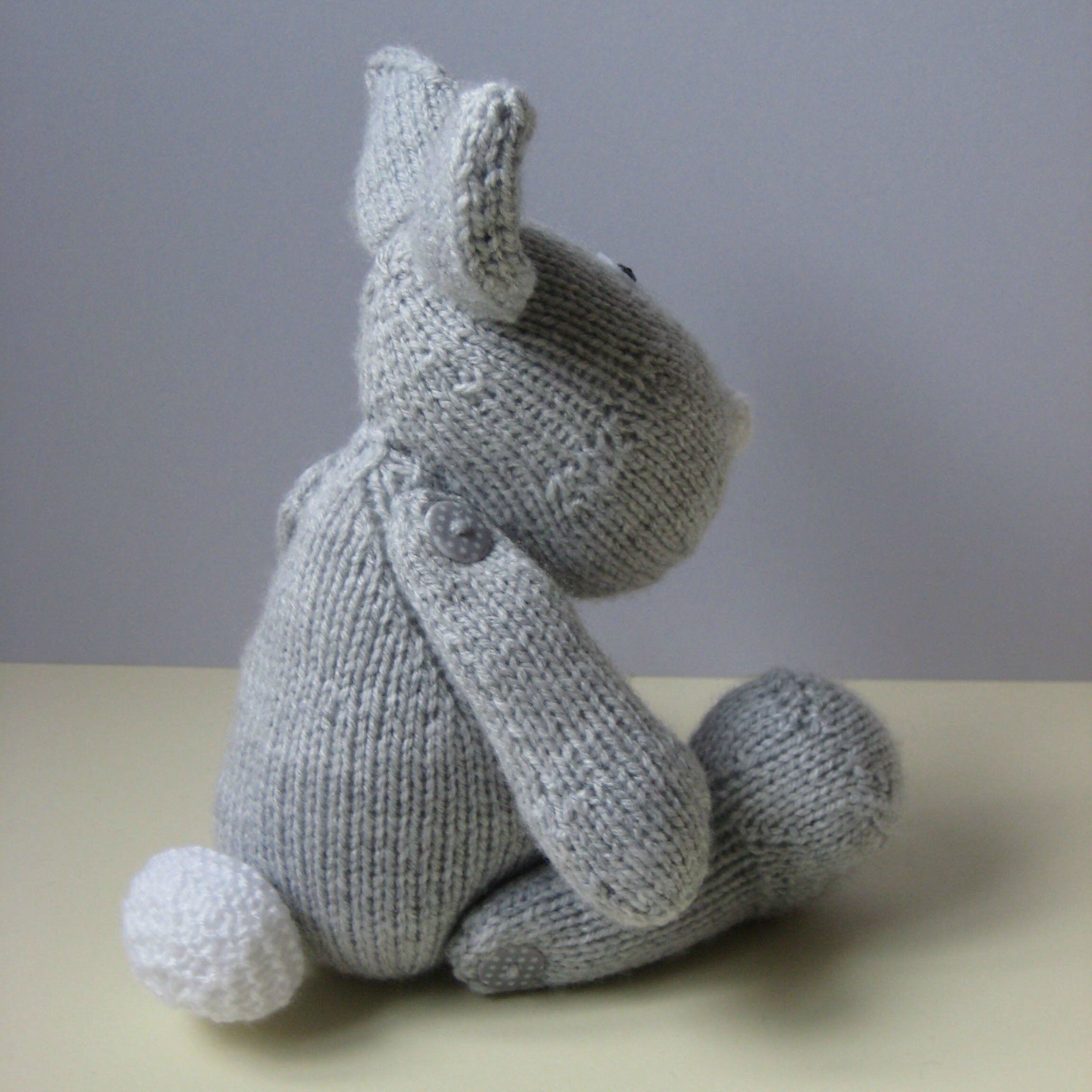 Henry Rabbit Toy Knitting Patterns | Etsy