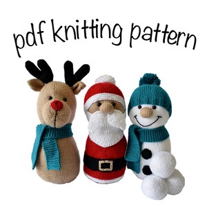 Christmas Skittles toy knitting pattern image 2