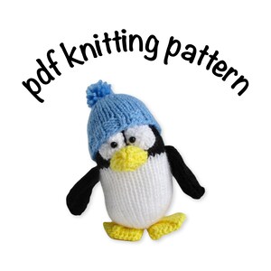 Pablo the Penguin toy knitting pattern image 2