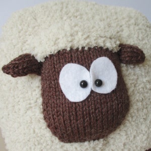 Sheep Cushion Knitting Patterns image 4