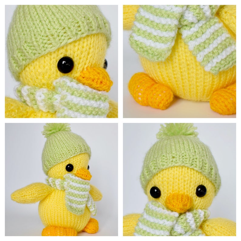 Cuddly Chick toy knitting pattern image 4