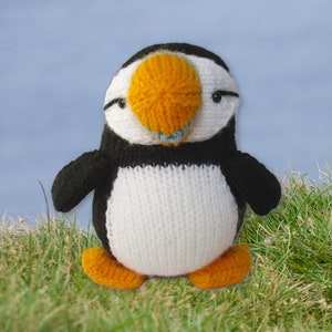 Huffin' Puffin Toy Knitting Pattern - Etsy