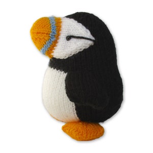 Huffin' Puffin toy knitting pattern image 9