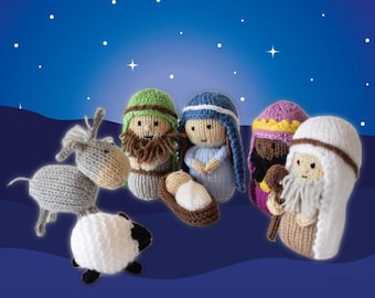 A Child is Born Nativity Set Knitting pattern