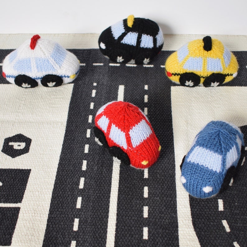 Toy Cars Knitting Patterns Etsy