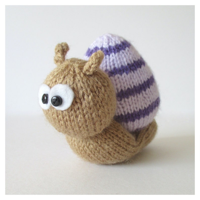 Sammy Snail and Lil Ladybug toy knitting patterns image 6