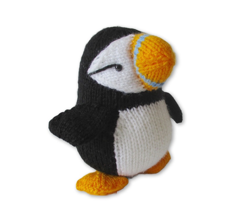 Huffin' Puffin toy knitting pattern image 10