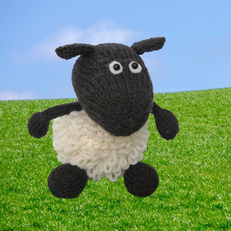 Loopy Sheep toy knitting pattern image 5