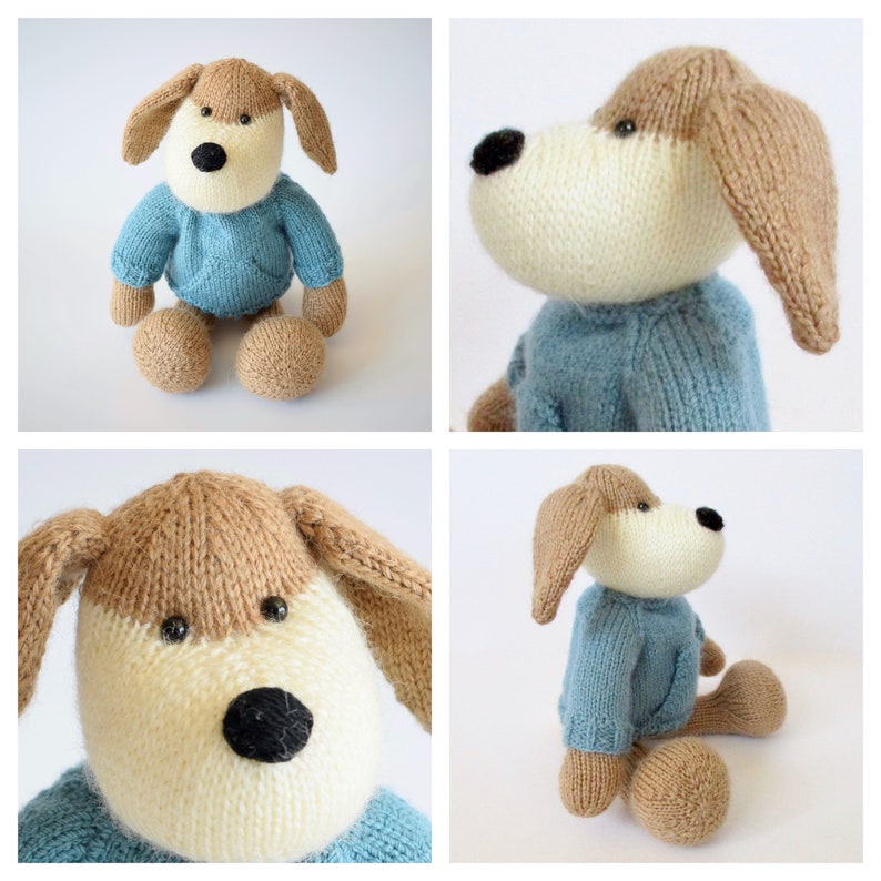 Riley the Puppy toy knitting patterns image 6