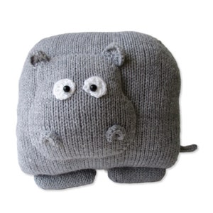 Hippo Cushion Knitting Patterns