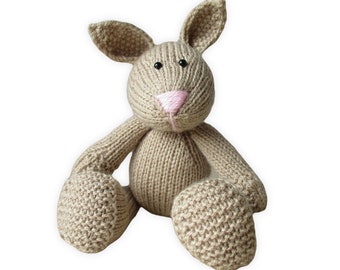 Nibbles the Bunny toy knitting patterns