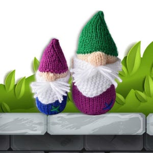 Patrones de tejido para muñecos de gnomos