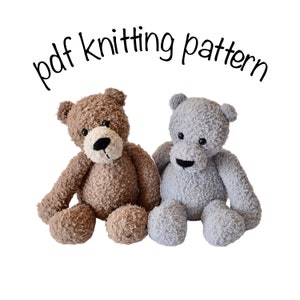 Berry Bear toy knitting patterns image 2