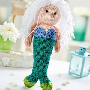 Pearl the Mermaid doll knitting patterns