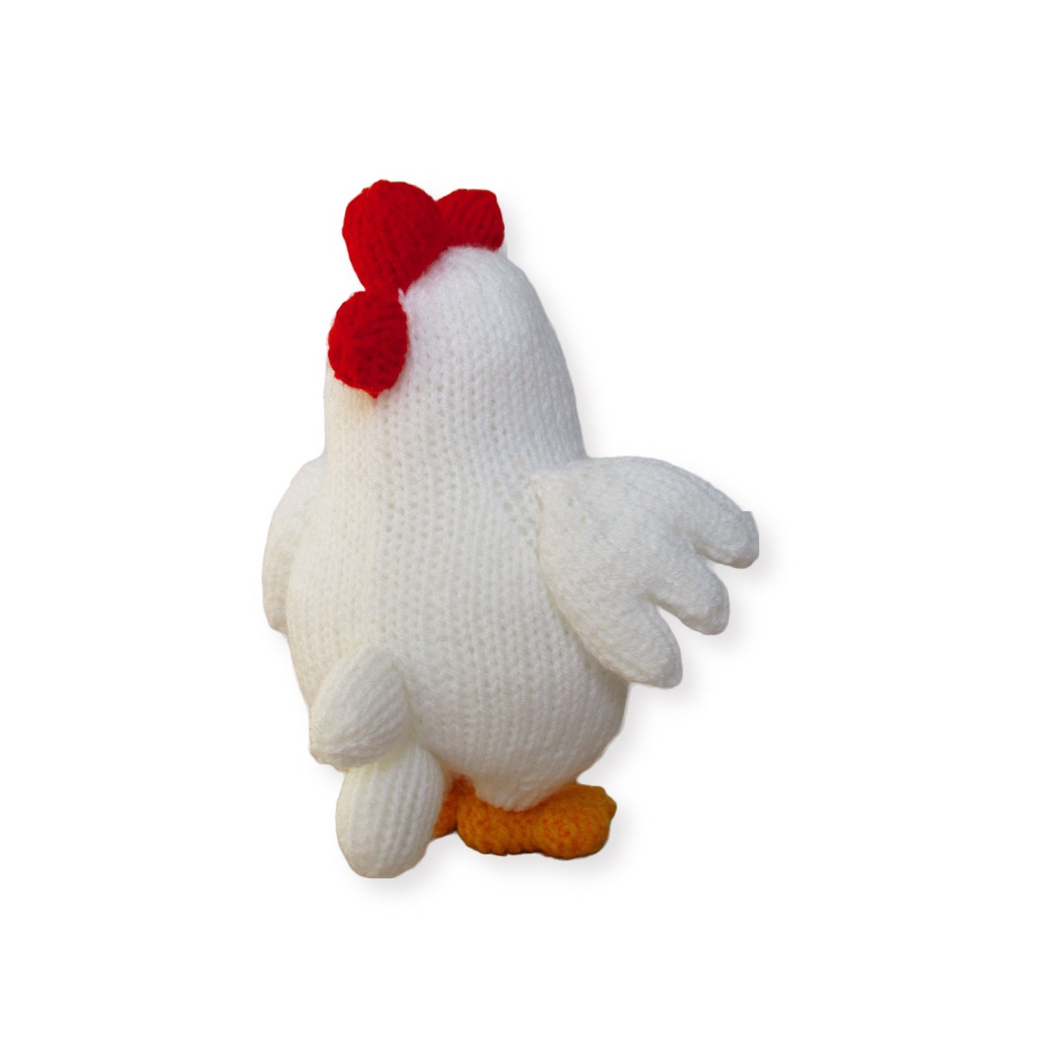 Cooper the Chicken Toy Knitting Pattern - Etsy Canada