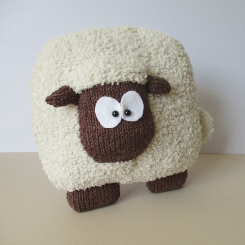 Sheep Cushion Knitting Patterns image 5