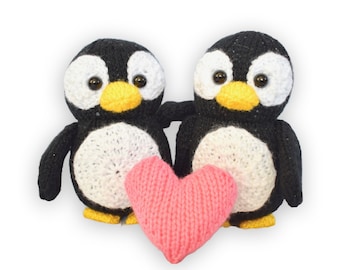 Pair of Penguins toy knitting patterns