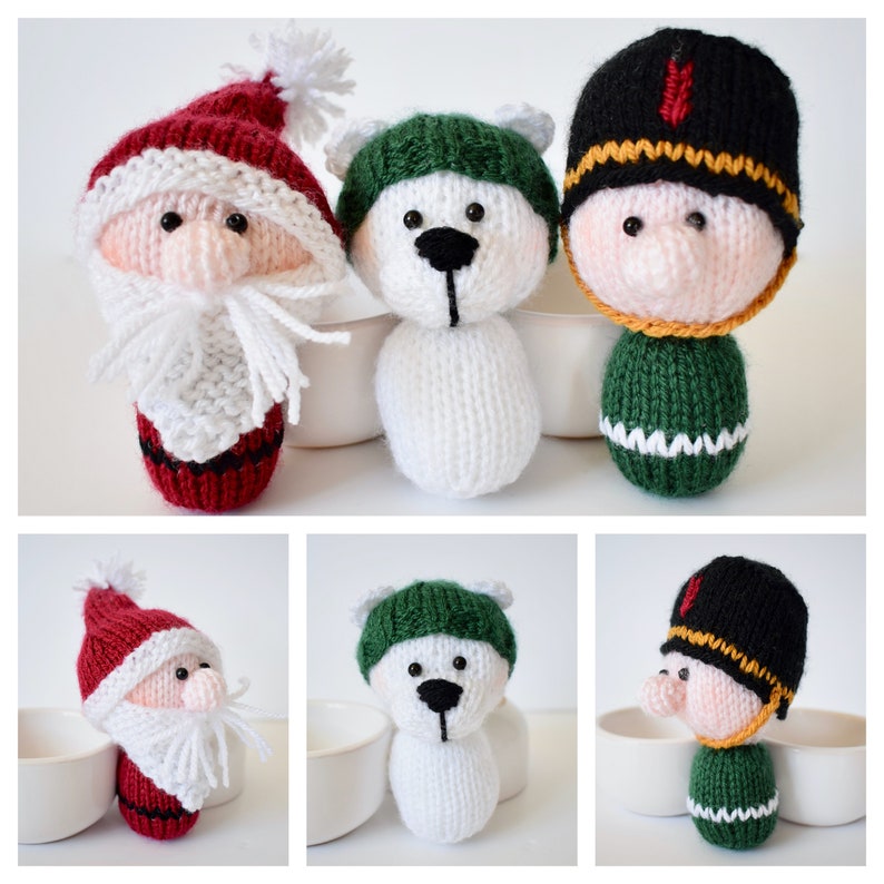 Christmas Characters toy doll knitting patterns image 2