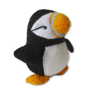 Huffin' Puffin toy knitting pattern image 7