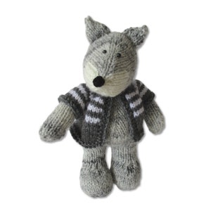 Gray Wolf toy knitting patterns image 8