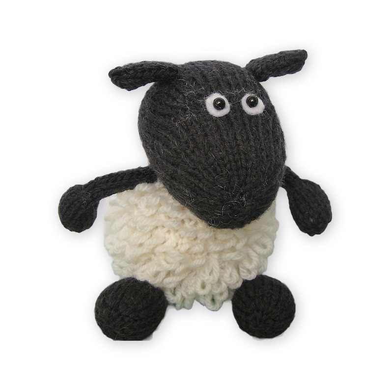 Loopy Sheep toy knitting pattern image 1
