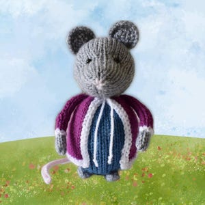 Dora Mouse toy knitting patterns