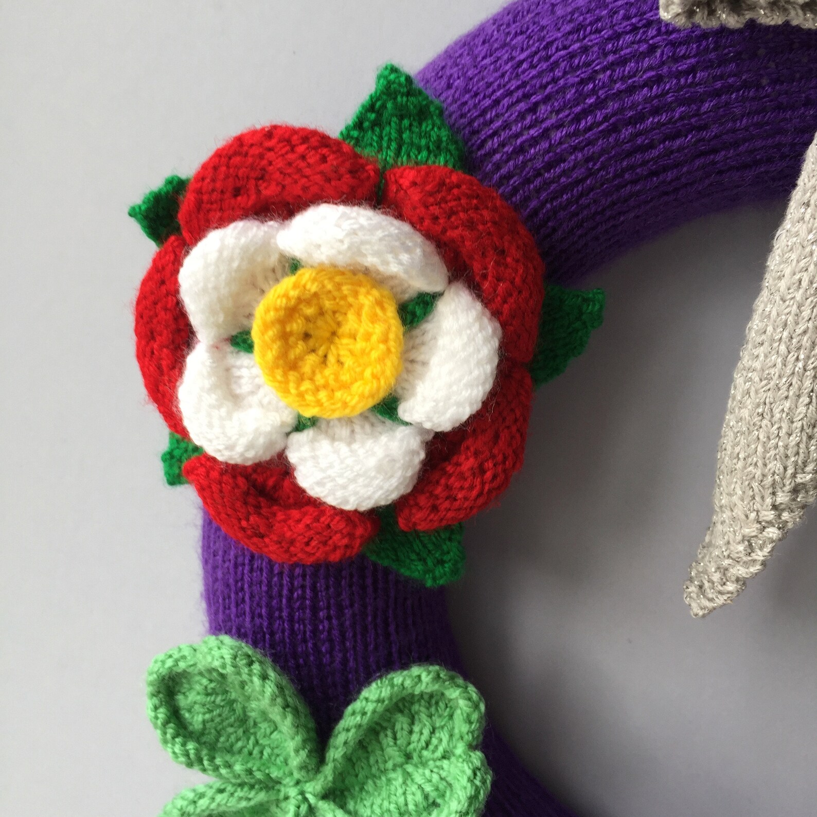 Platinum Jubilee Wreath Knitting Pattern PDF Etsy