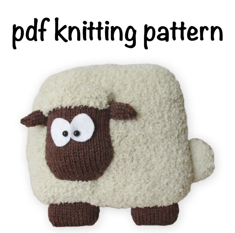 Sheep Cushion Knitting Patterns image 8