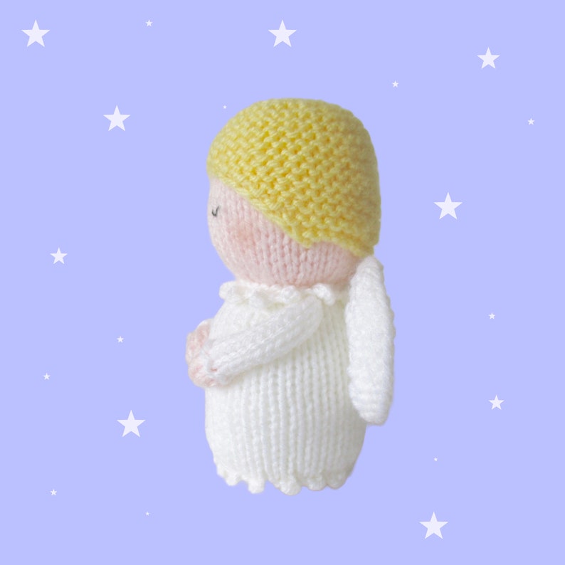 Angel doll knitting pattern image 4