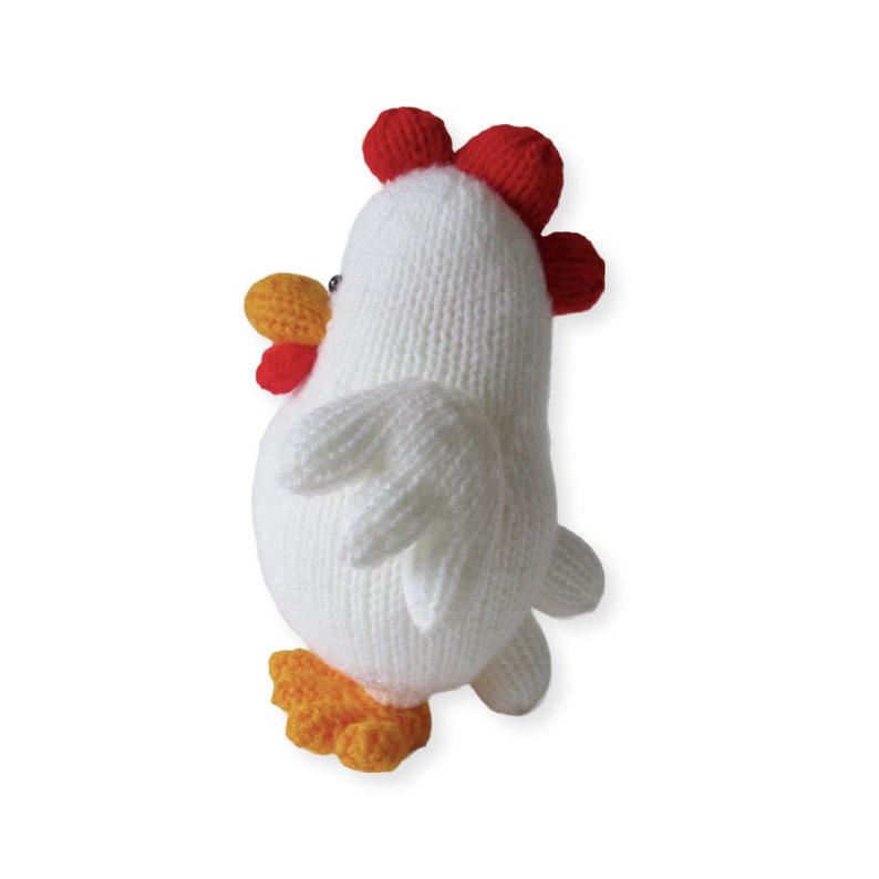 Cooper the Chicken toy knitting pattern image 2