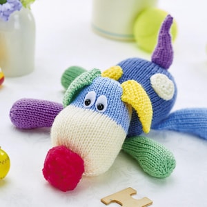 Patch the Puppy knitting pattern pdf digital download