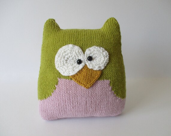 Owl Cushion Knitting Patterns | Etsy