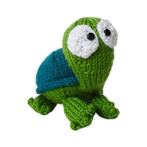 Spencer the Tortoise Toy Knitting Pattern PDF