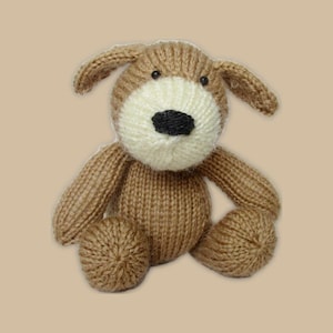 Mortimer Puppy toy knitting patterns
