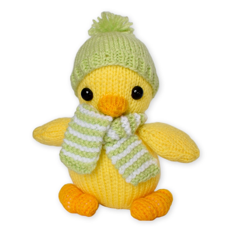 Cuddly Chick toy knitting pattern image 6