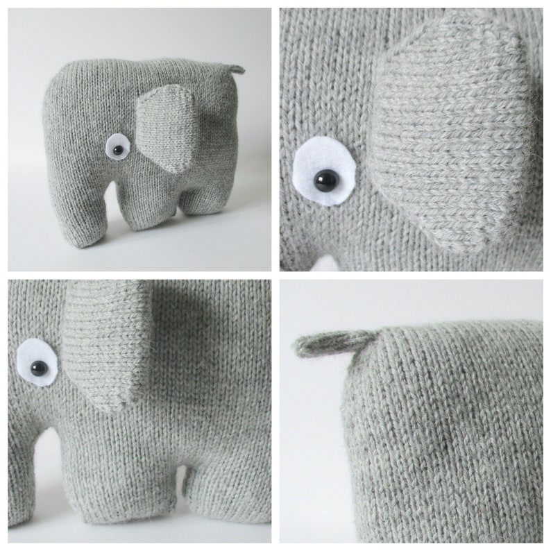 Elephant Cushion Knitting Patterns image 5