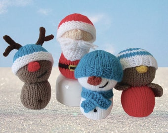 Dinky Christmas toys knitting patterns
