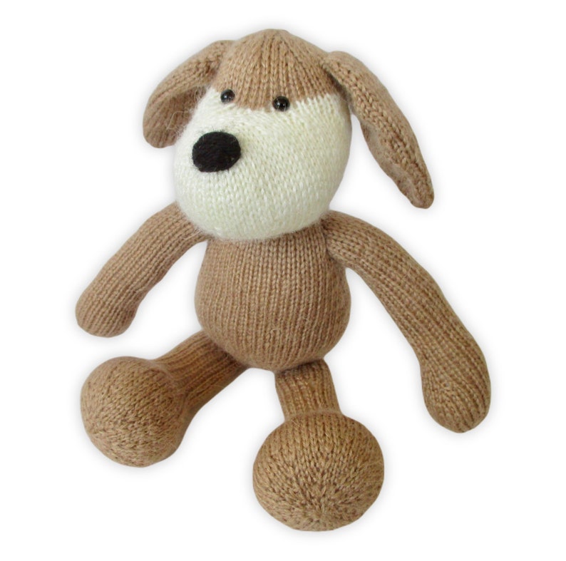 Riley the Puppy toy knitting patterns image 8