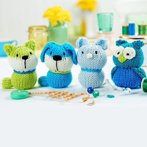 Pincushion Pals toy knitting patterns