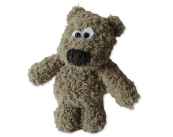 Fluffy Bear toy knitting patterns