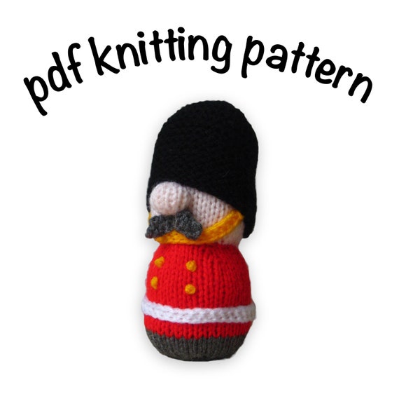 Albert the Robin Knitting Pattern Easy Knit for Beginners 