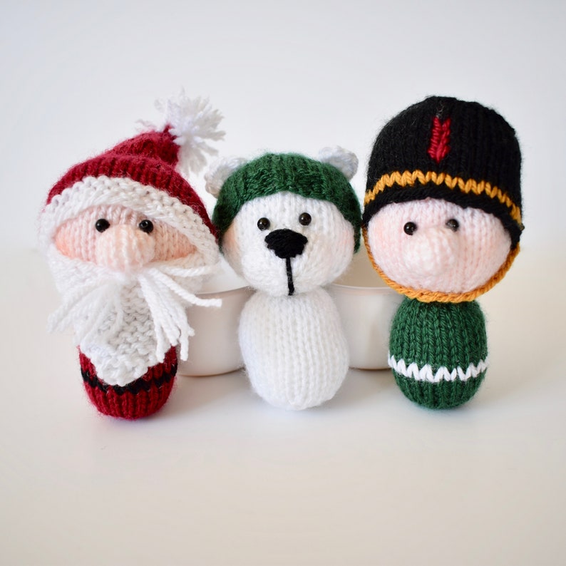 Christmas Characters toy doll knitting patterns image 6